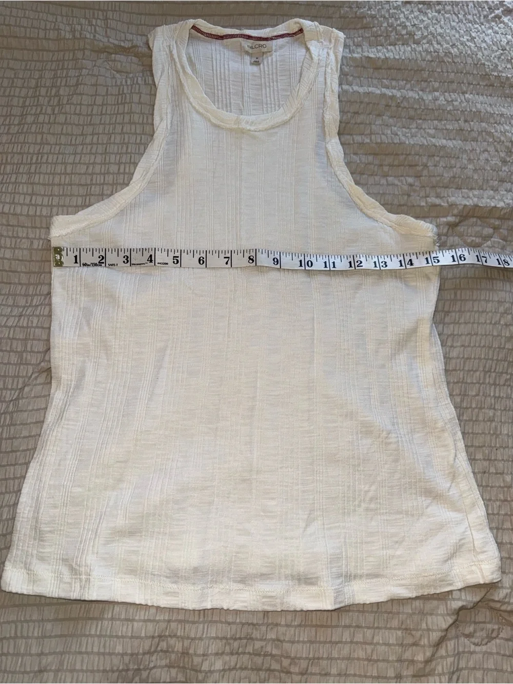 Maeve Crean Ribbed Cutaway Twisted Seam Tank medium - Picture 2 of 4